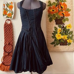 ALLSAINTS SPITALFIELDS Amelia Laceup Dress